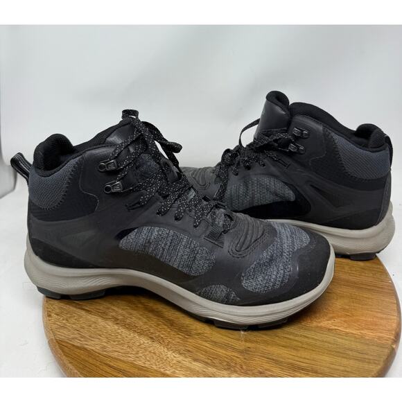 Keen Terradora Flex Mid Waterproof Womens Hiking‎ Boots, Magnet Cloud Blue 9.5 - Picture 7 of 11